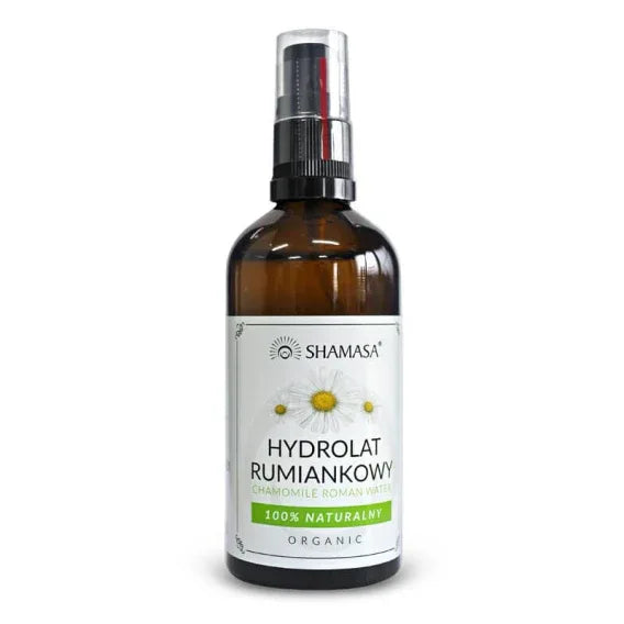 Hydrolat rumiankowy ORGANIC - dla skóry wrazliwej! 100 ml - Turmalinova Sklep Ezoteryczny Bielsko-Biała