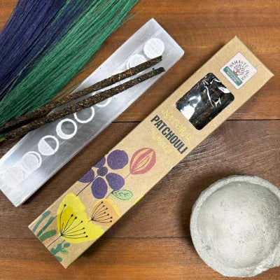 Naturalne Botaniczne Kadzidełka Masala - Paczula - Turmalinova Sklep Ezoteryczny Bielsko-Biała