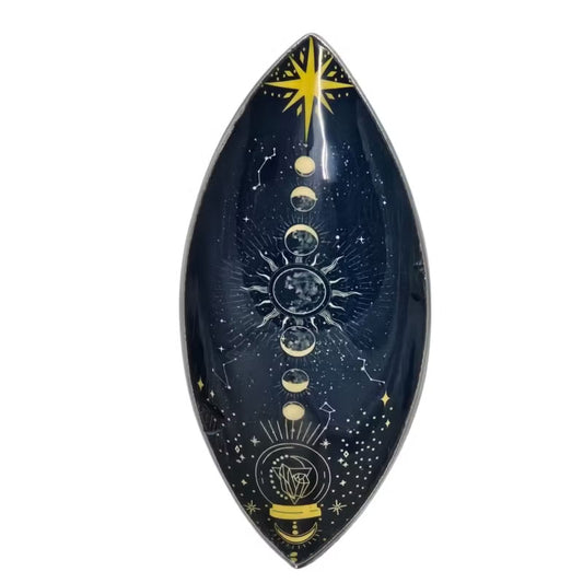 Emaliowana Podstawka pod Kadzidełka - Zodiakalne Fazy Księżyca