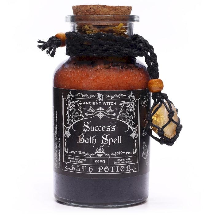 Mikstura do Kąpieli Ancient Witch + Amulet z Cytrynem - Sukces