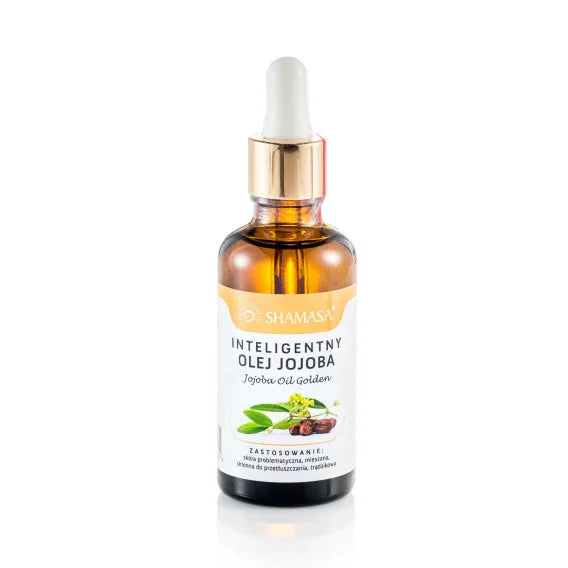 Jojoba Golden - inteligentny olej 50 ml - Turmalinova Sklep Ezoteryczny Bielsko-Biała