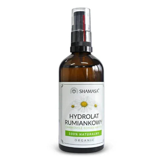 Hydrolat rumiankowy ORGANIC - dla skóry wrazliwej! 100 ml - Turmalinova Sklep Ezoteryczny Bielsko-Biała