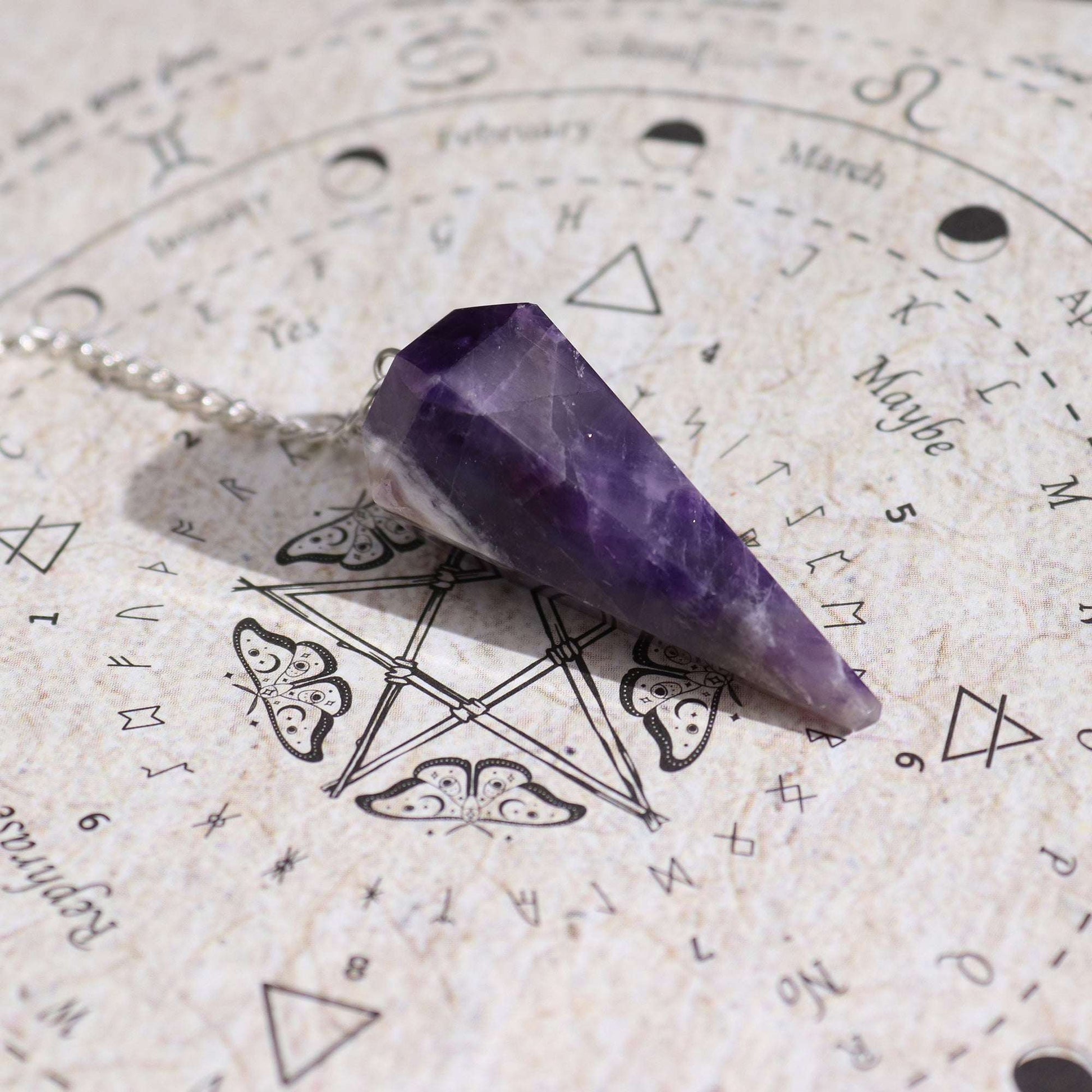 Kadzidełka Zaklęcie Ancient Witch - Uwodzenie - Wahadełko Ametyst